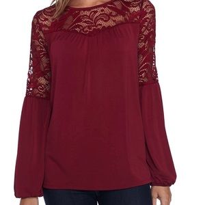 Beautiful maroon blouse